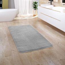 PACO HOME Tappeto Bagno Schiuma Memory Grigia - 60x100cm