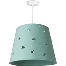 PACO HOME Hugo PD1 Weiße Pendelleuchte - Kinderlicht