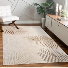 PACO HOME Tuana 218 - Alfombra Floral Geométrica Moderna