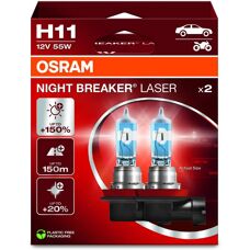 OSRAM Night Breaker Laser H11 - Potężna żarówka halogenowa