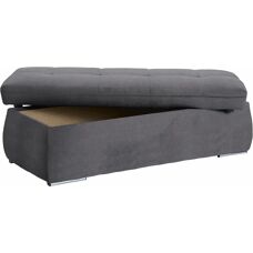 Domo Collection NMoric Grau Stauraumhocker - Hocker