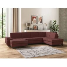 DOMO COLLECTION Capelo U-Form Wohnlandschaft - Sofa