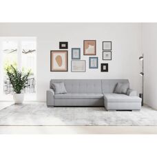 Domo Collection Treviso Microfaser Ecksofa - Sofa