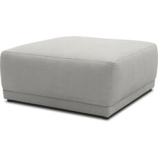 DOMO COLLECTION 800007 Hellgrau Polsterhocker - Hocker
