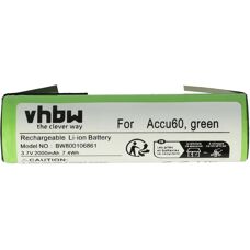 vhbw Remplacement de Batterie - Haute Capacité pour Outils & Aspirateurs - Modèle 08800-000.640.00 - Publicité