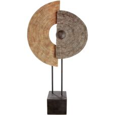 GILDE Casablanca Carve Skulptur - Wanddekoration