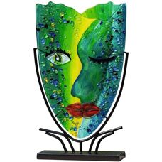 GILDE Twinkle Handcrafted Green Decorative Vase - Vase