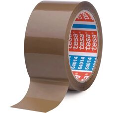 Tesapack 64014 Verpackungsklebeband - UV-beständig, 66m, Braun