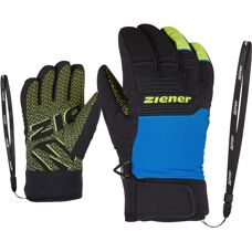 Ziener Kids Waterproof PrimaLoft Ski Gloves - Blue - Size 3