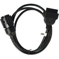 vhbw OBD Adapter K27 - 150cm Black - Car Diagnostic Cable
