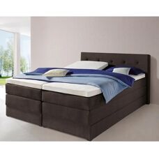 HAPO Boxspringbett - 180x200cm - Braun - 7-Zonen-Matratze