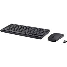 Renkforce RF-KMC-410 Set Tastiera e Mouse Wireless - Nero