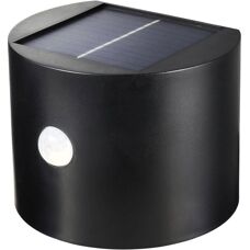 Sygonix Solar-Wandstrahler mit Bewegungsmelder - Schwarz