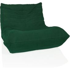 hjh LIVING SITZOLO Cord - Loungesessel Grün - Bodensofa