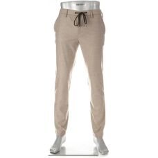 Alberto W32 Slim Fit Beige Stoffhosen - Herren