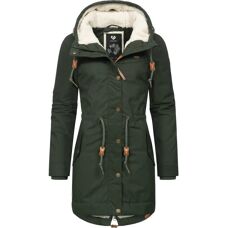 RAGWEAR YM-Canny Damen Winterjacke - Grüne Winterjacke