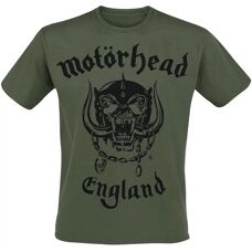 Motörhead Hammersmith Short Sharp Pain - Kaki Kurzarm T-Shirt