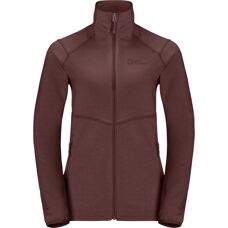 Jack Wolfskin - FORTBERG FZ W - Brun - XS - Fleece Jacket