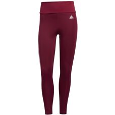 adidas Αθλητικά 7/8 με ψηλή μέση και 3 ρίγες - Κόκκινα