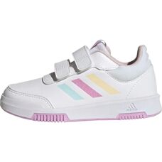 Adidas Tensaur Sport Chaussures d'Entraînement avec Velcro - cloud white/almost blue/bliss lilac - Publicité