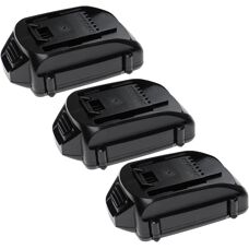 EXTENSILO 3x Battery Pack - Li-Ion 2500mAh for Worx Tools