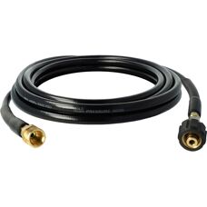 VHBW High Pressure Hose Extension - 5m, M22 x 1.5, Black