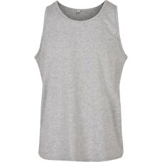 Build Your Brand Basic Tank - Unisex, Grå, Large - Tank Top