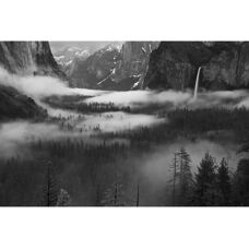 PAPERMOON Digitaltapete HONG ZENG, NEBEL, Yosemite - Tapete