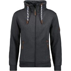 RAGMAN 6XL (62/64) Graue Sweatjacke - Sweatshirt