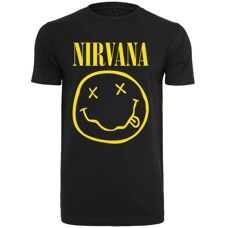 MERCHCODE Nirvana Lithium Tee - T-Shirt Décontracté - Publicité