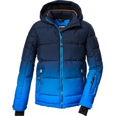 killtec Veste d'hiver pour garçon KSW 382 Bleu néon