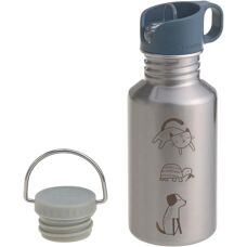 Lassig Bouteille d'eau pour enfants en acier inoxydable - Happy Prints - 500ml