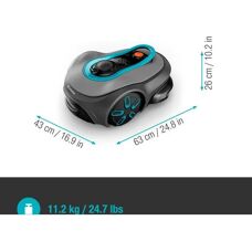 GARDENA smart SILENO free Rasentraktor - Für 600 m², kabellos