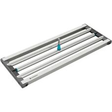 Gardena 3569-20 Rechen - Metallisch Stahl - 76cm - Rechen für Erde und Sand - Gartengerät