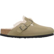 Birkenstock Boston Shearling Taupe - Παντόφλες