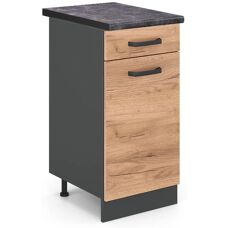 Vicco Armario de Cocina - 40cm, Modular, Fácil de Cuidar