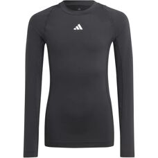 adidas Performance TF LS Tee Y - Czarny - T-shirt