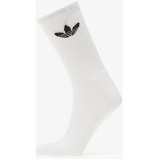 adidas Trefoil Cushion Crew Socks - 3 Par - Vit