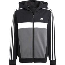 Σετ φούτερ Adidas - Μαύρο/Λευκό/Γκρι - Sportswear J 3S TIB FL TS
