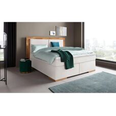 PLACES OF STYLE Cup Boxspringbett - Microfaser, LED, 200x200cm