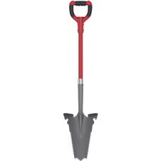 EASYmaxx - 12777 - Plastic - Grau/Rot - Schaufel