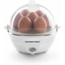 Gourmetmaxx 13760 - Transparent, White - Eierkocher