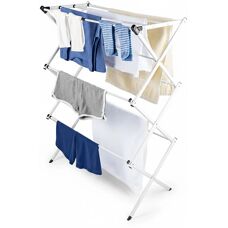 EASYmaxx 16467 Wäscheständer - Weiß - Standboden