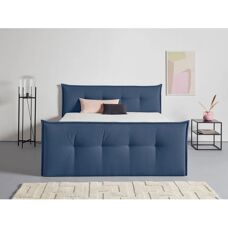 Andas Nordic Interior Kederleicht Blau Boxspringbett