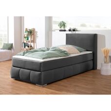 Guido Maria Kretschmer Wehma Boxspringbett - Modern, Grau
