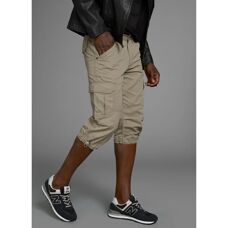 MAN'S WORLD Modell 52 Hellkhaki Cargo Bermudas - Cargo Bermudas