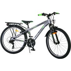 TPFSports - Cross - Grau - 24 Zoll - Kinderfahrrad