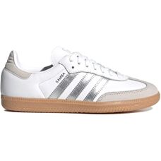 adidas Originals Samba OG W - Hvit/Sølv/Grå - Sneakers