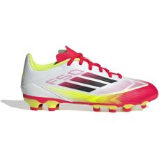 Αθλητικά Παπούτσια Ποδοσφαίρου για Παιδιά Adidas F50 League MG - unisex - Γκρίζο Λευκό/Μαύρο/Ηλιακό Κίτρινο - Αθλητικά Παπούτσια Ποδοσφαίρου για Παιδιά