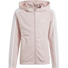adidas Παιδική Ζακέτα με Κουκούλα Essentials 3-Stripe - Ροζ